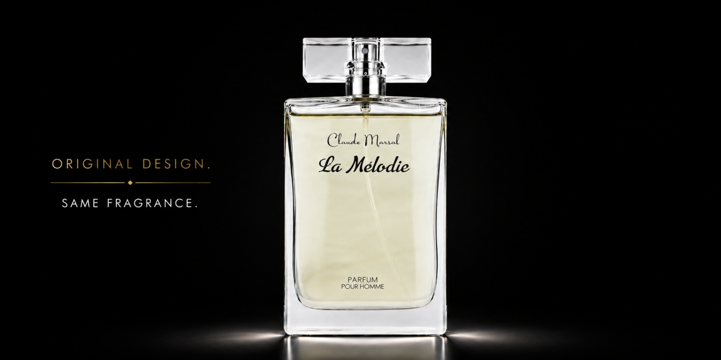 Claude Marsal La Melodie Parfum Pour Homme perfume bottle - Original Design Same Fragrance