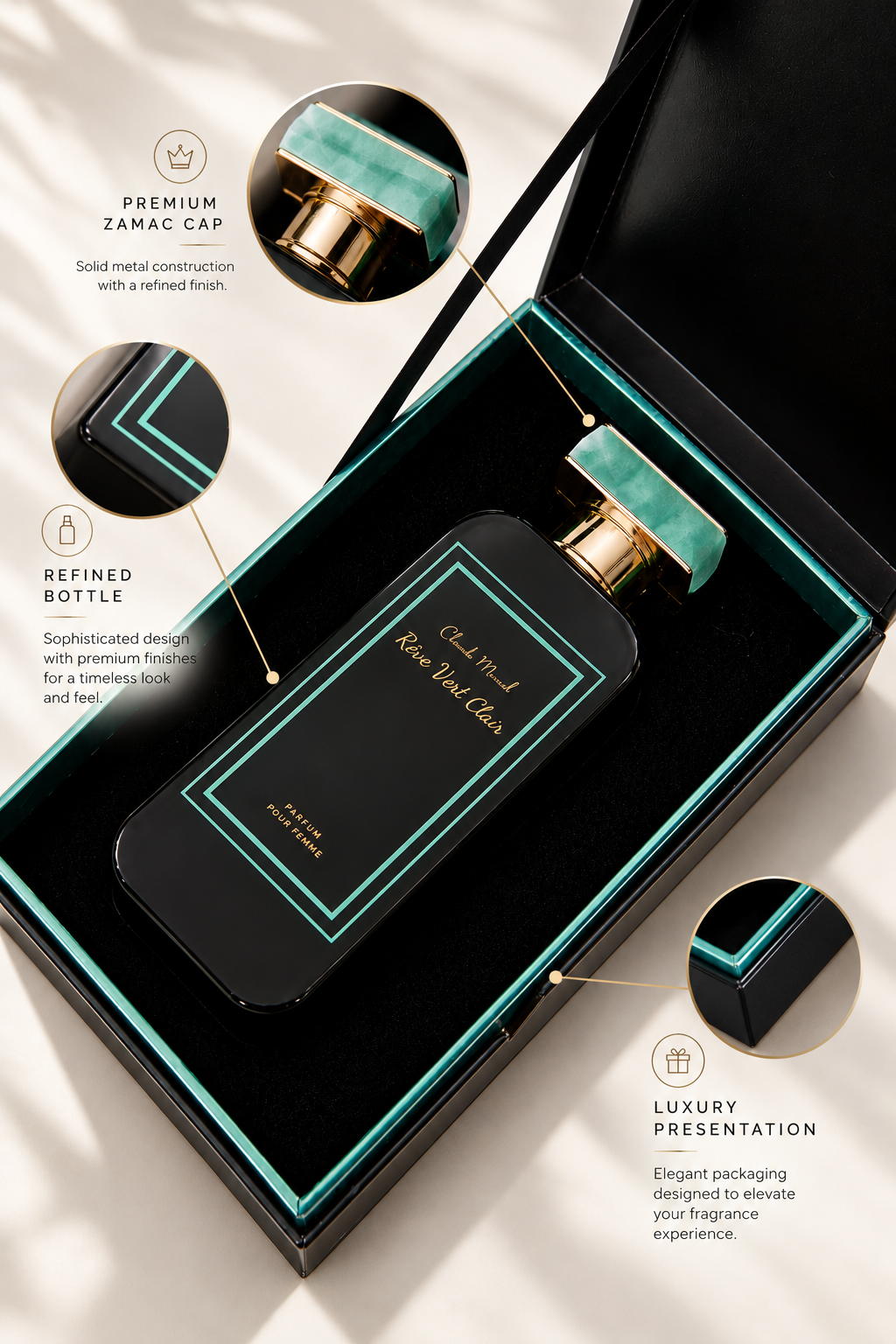 Reve Vert Clair Parfum for Women By Claude Marsal CLAUDE MARSAL