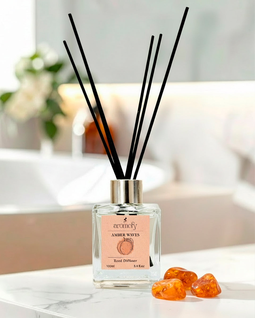 Reed Diffuser Home Fragance by Aromefy J&J Parfums