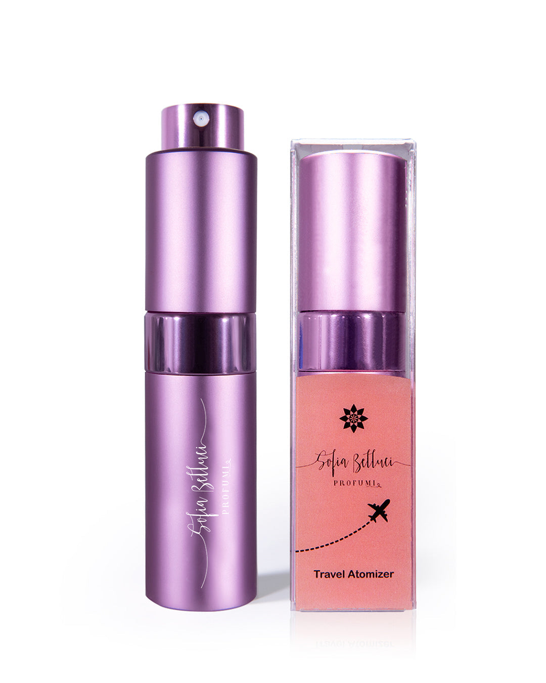 Pink Travel Atomizer by Sofia Belluci SOFIA BELLUCI