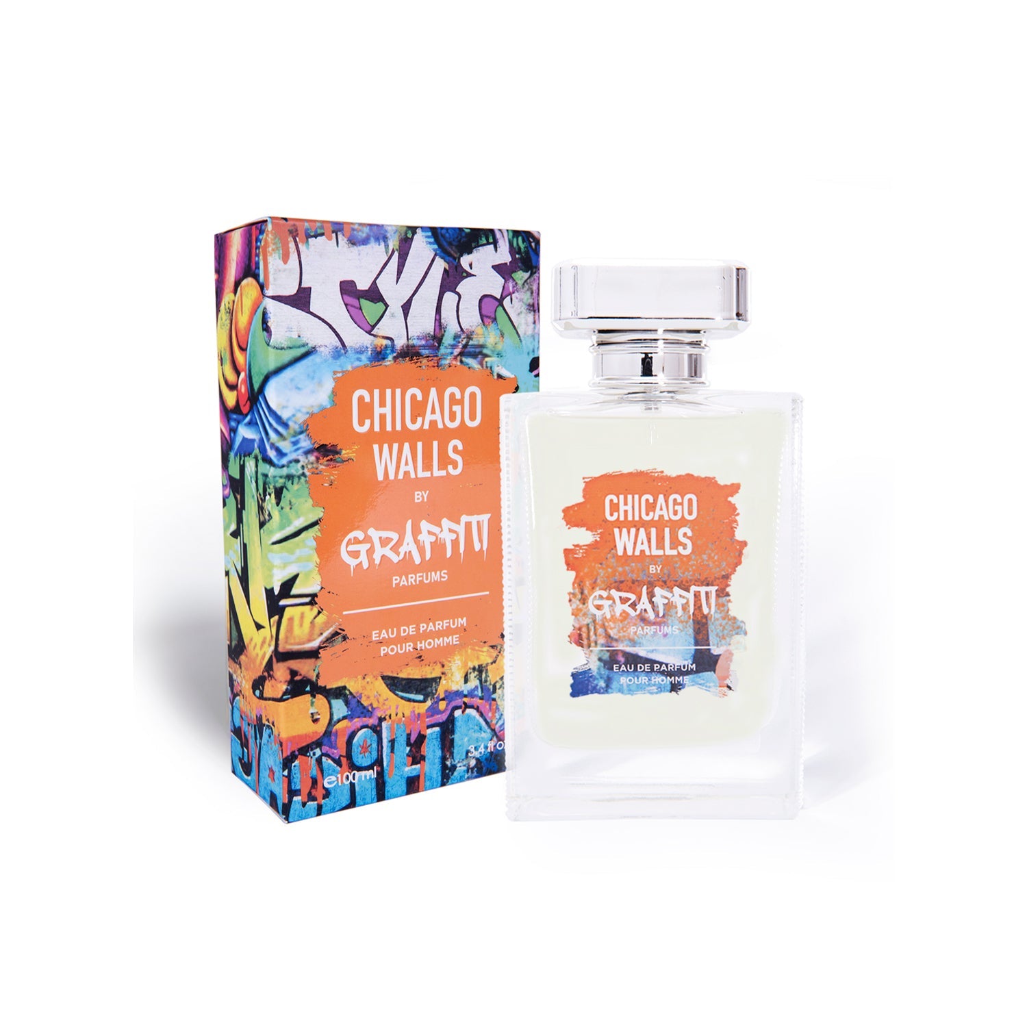 Chicago Walls Eau de Parfum for Men by Graffiti GRAFFITI PARFUMS