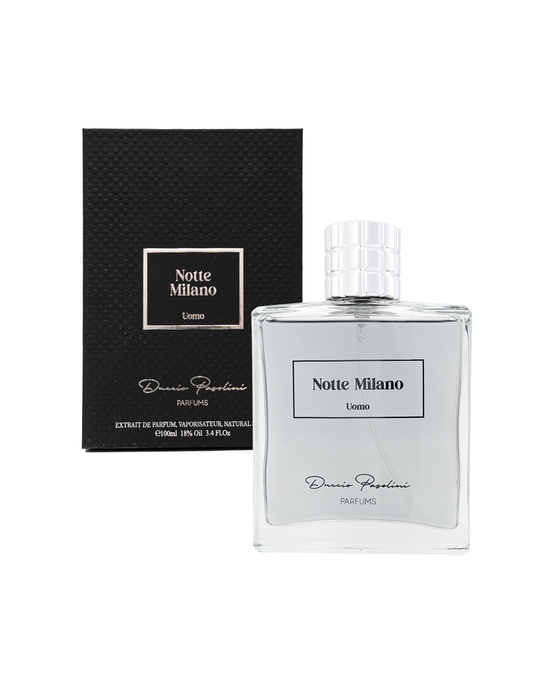 Product image of Notte Milano Uomo Eau de Parfum for men by Duccio Passolini perfume bottle