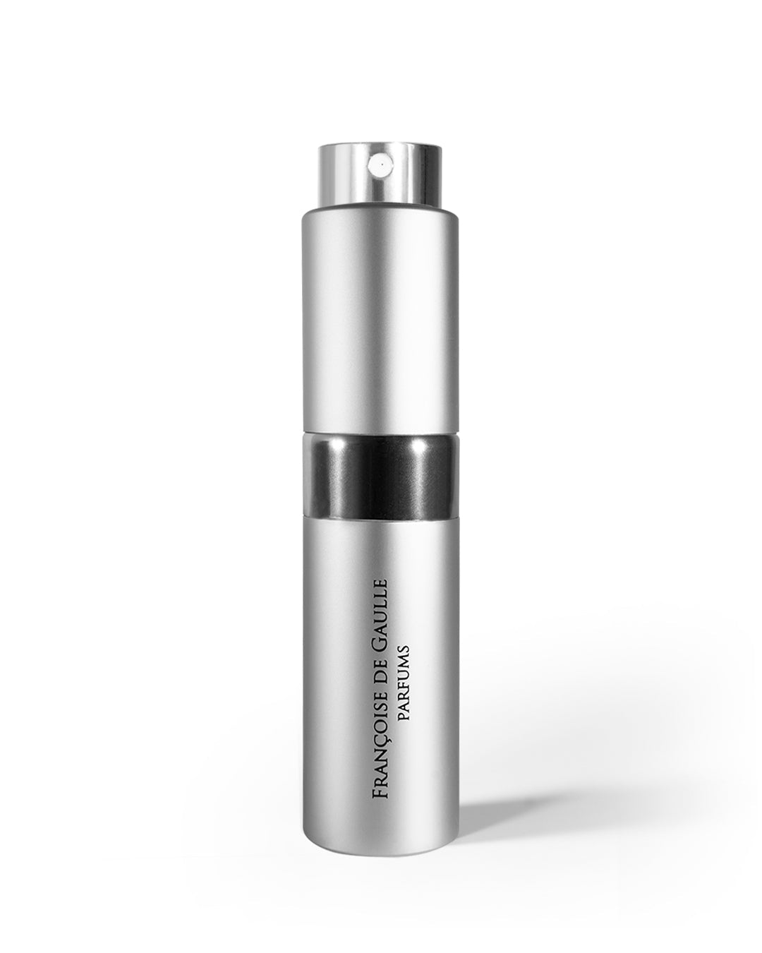 Silver Travel Atomizer by Françoise de Gaulle - perfumes4u.com