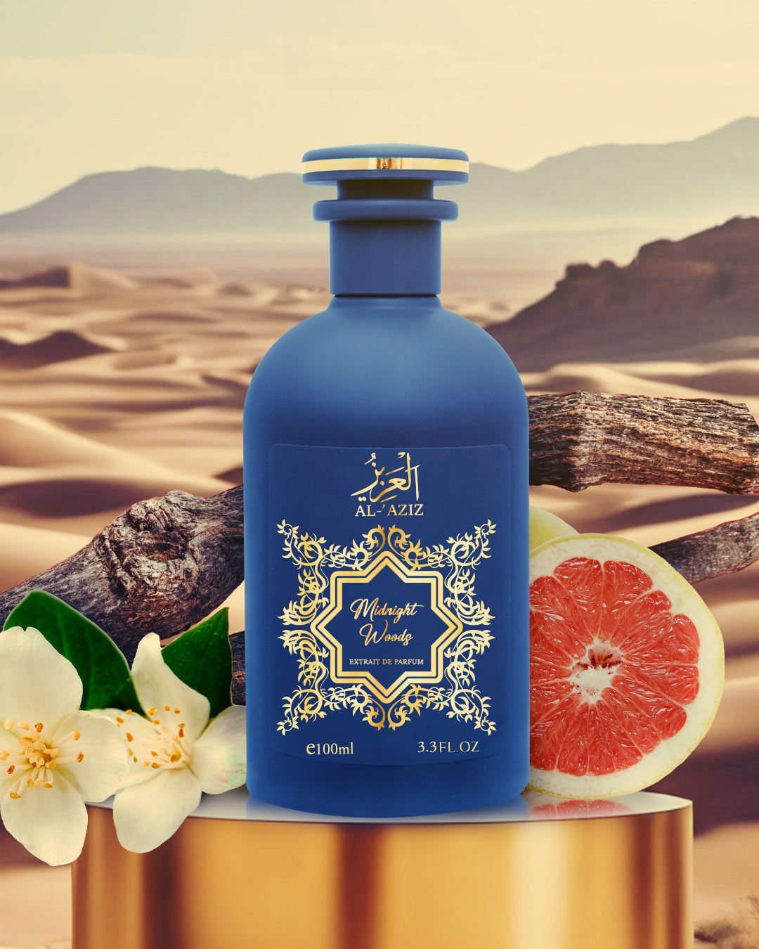 Midnight Woods Extrait de Parfum for Men by Al-Aziz AL AZIZ