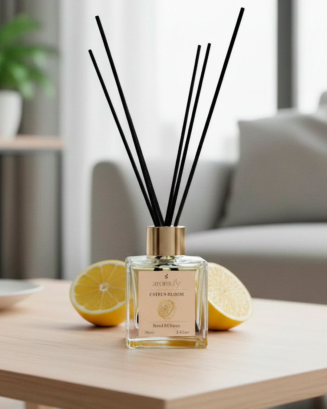 Product image of Reed Diffuser Citrus Bloom by Aromefy perfume bottle