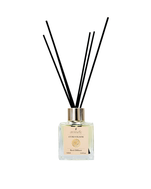 Product image of Reed Diffuser Citrus Bloom by Aromefy perfume bottle