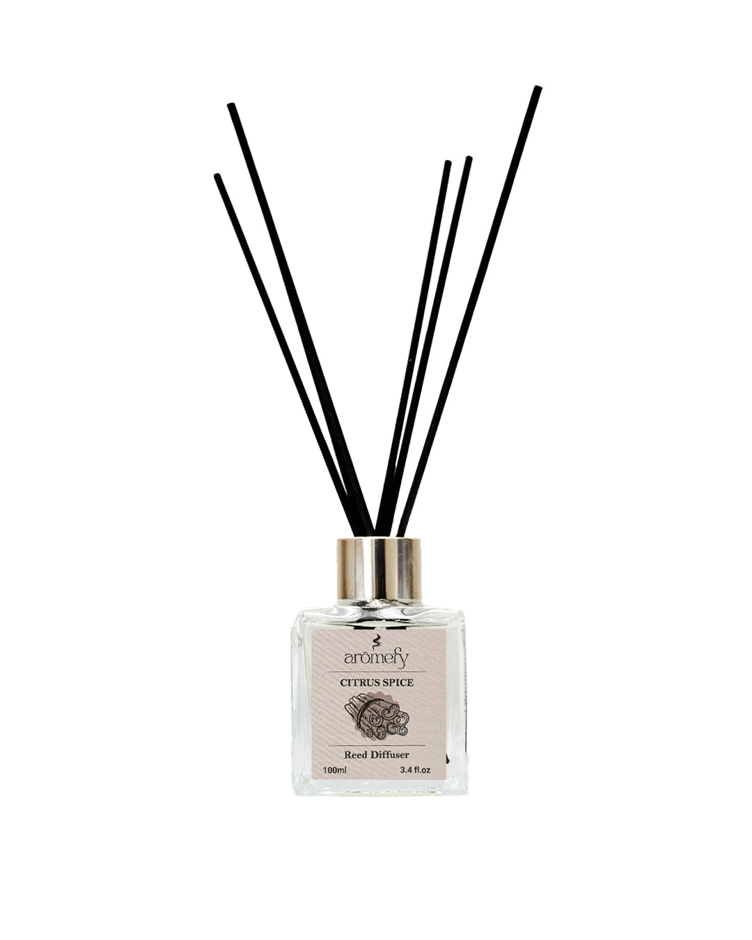Reed Diffuser Citrus Spice by Aromefy J&J Parfums