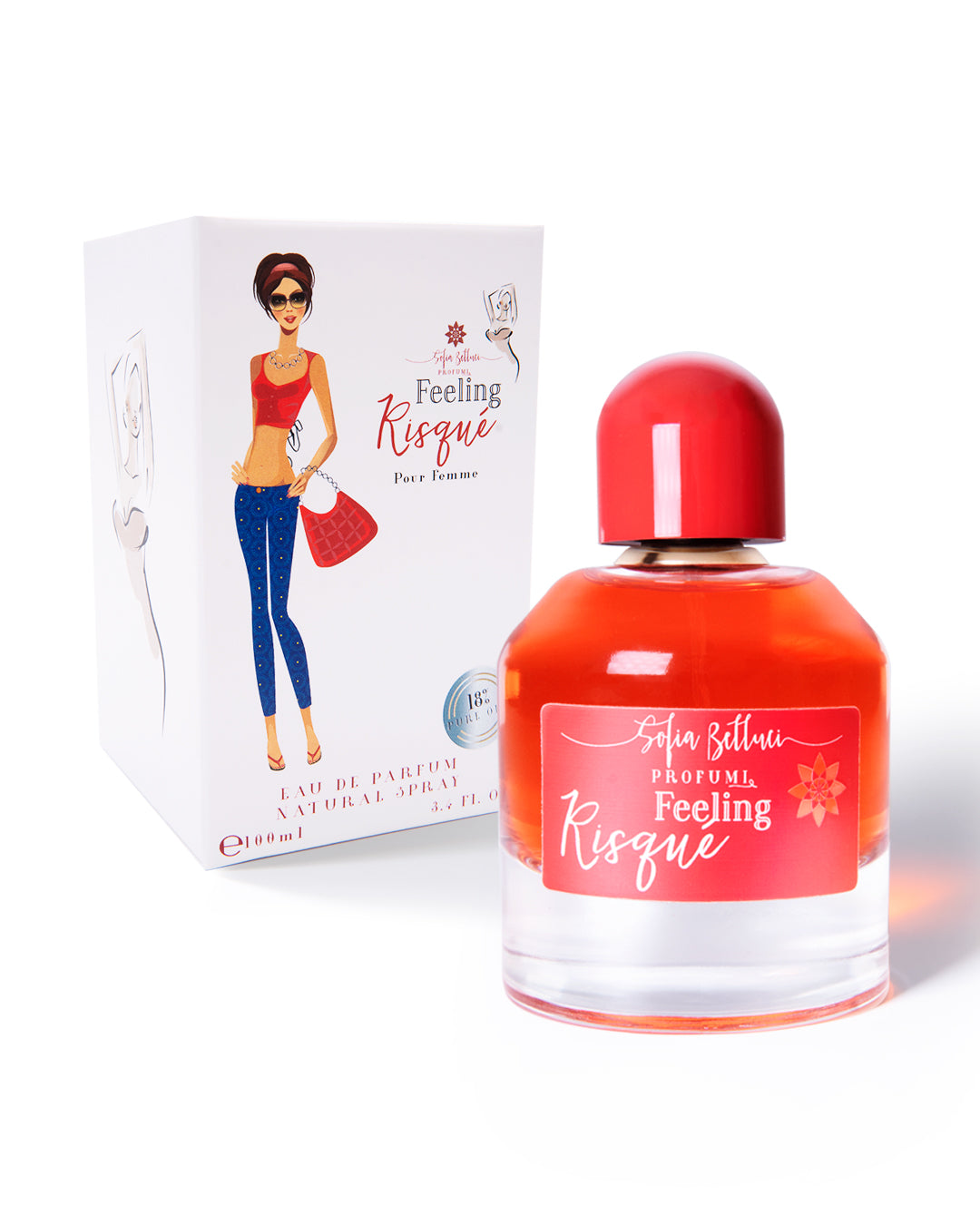 Feeling Risqué Eau de Parfum for Women by Sofia Belluci SOFIA BELLUCI
