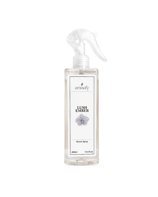 Product image of Room Spray Lush Ember By Aromefy 400ml perfume bottle