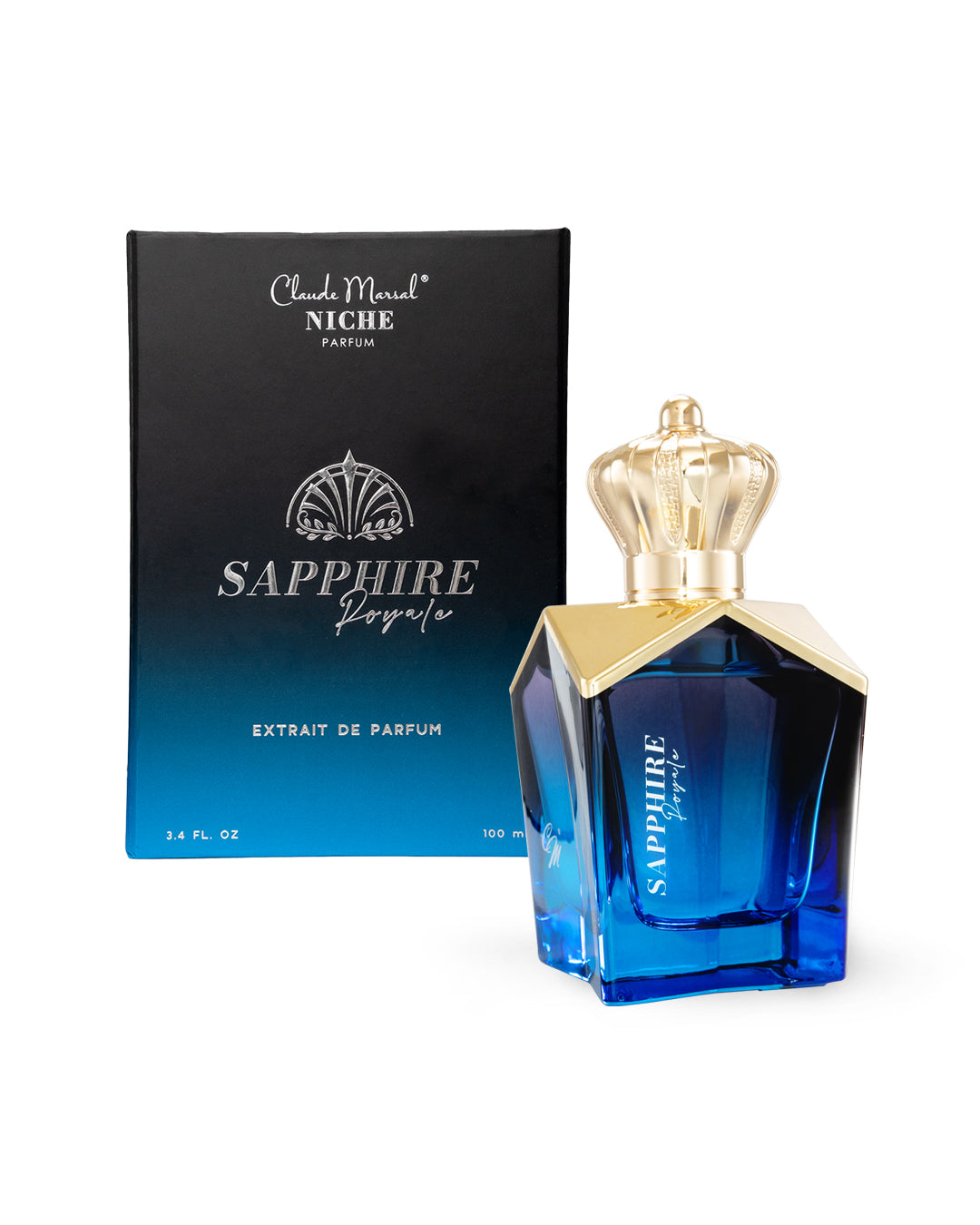 Product image of Sapphire Royale Extrait de Parfum by Claude Marsal perfume bottle