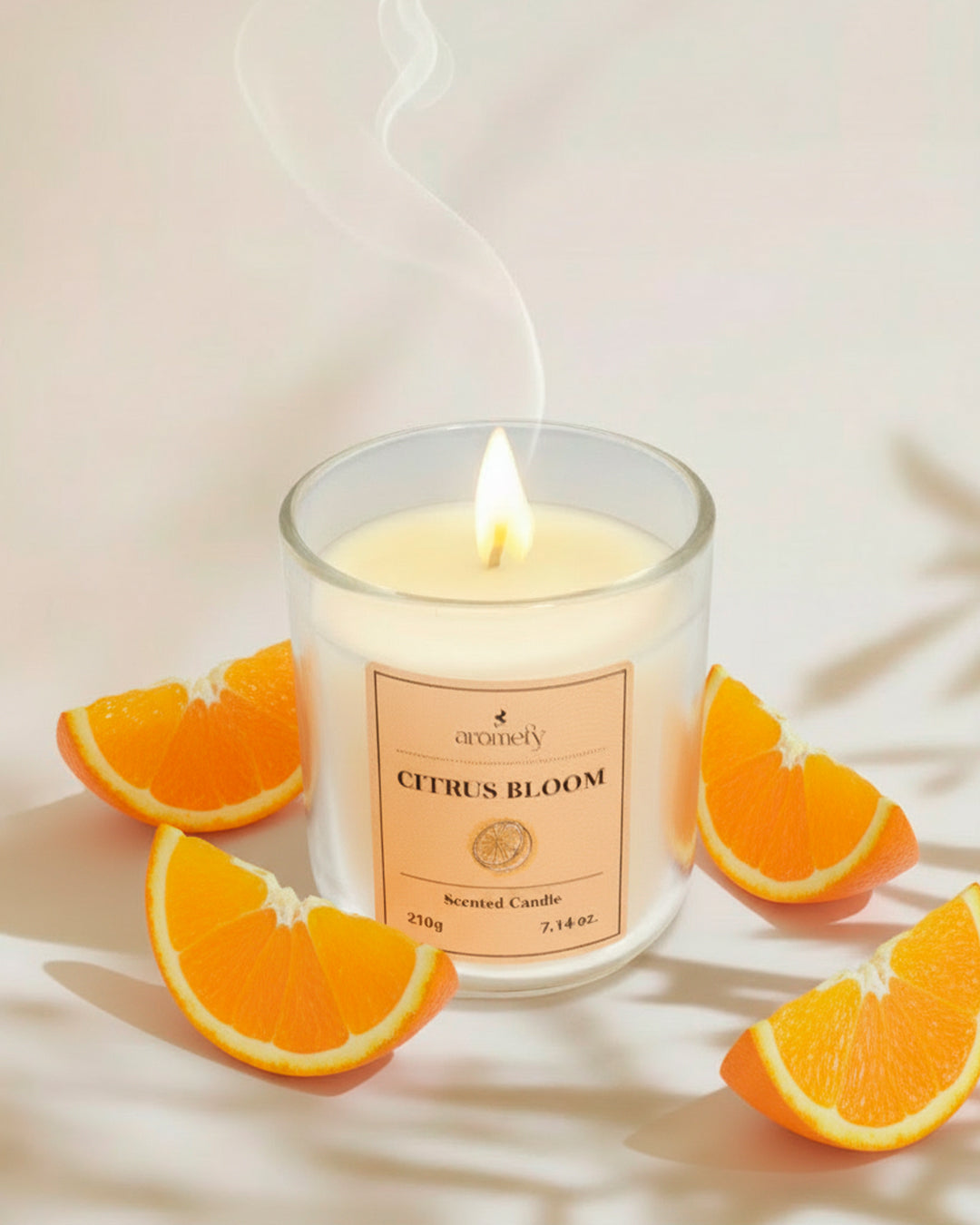 Product image of Candle Citrus Bloom By Aromefy 210gr perfume bottle