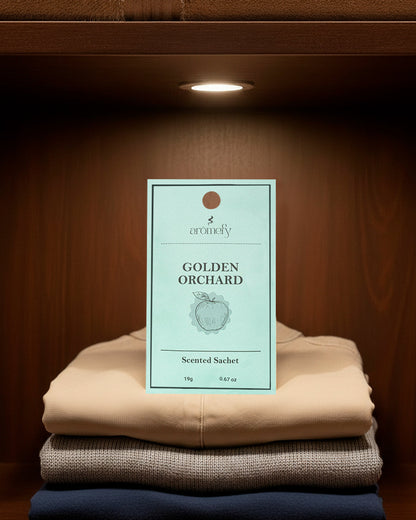 Scented Sachet Golden Orchard by Aromefy J&J Parfums