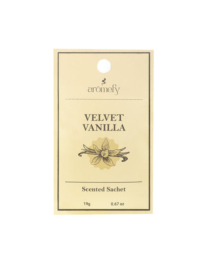 Scented Sachet Velvet Vanilla by Aromefy J&J Parfums
