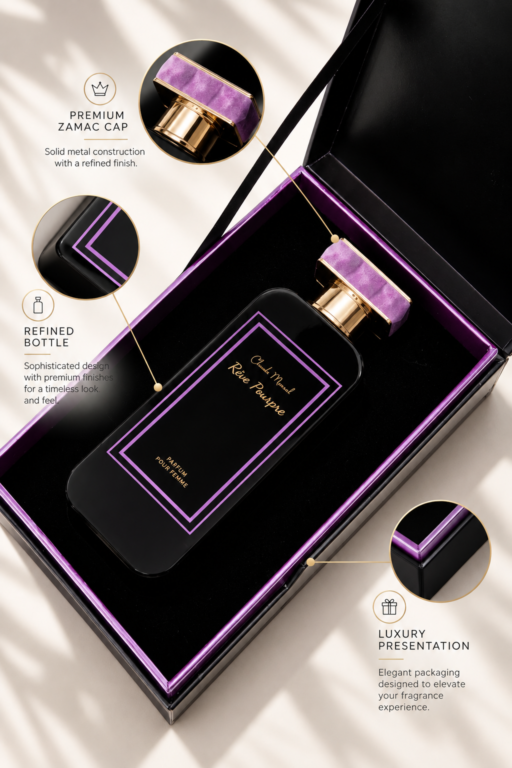Reve Pourpre Parfum for Women By Claude Marsal CLAUDE MARSAL