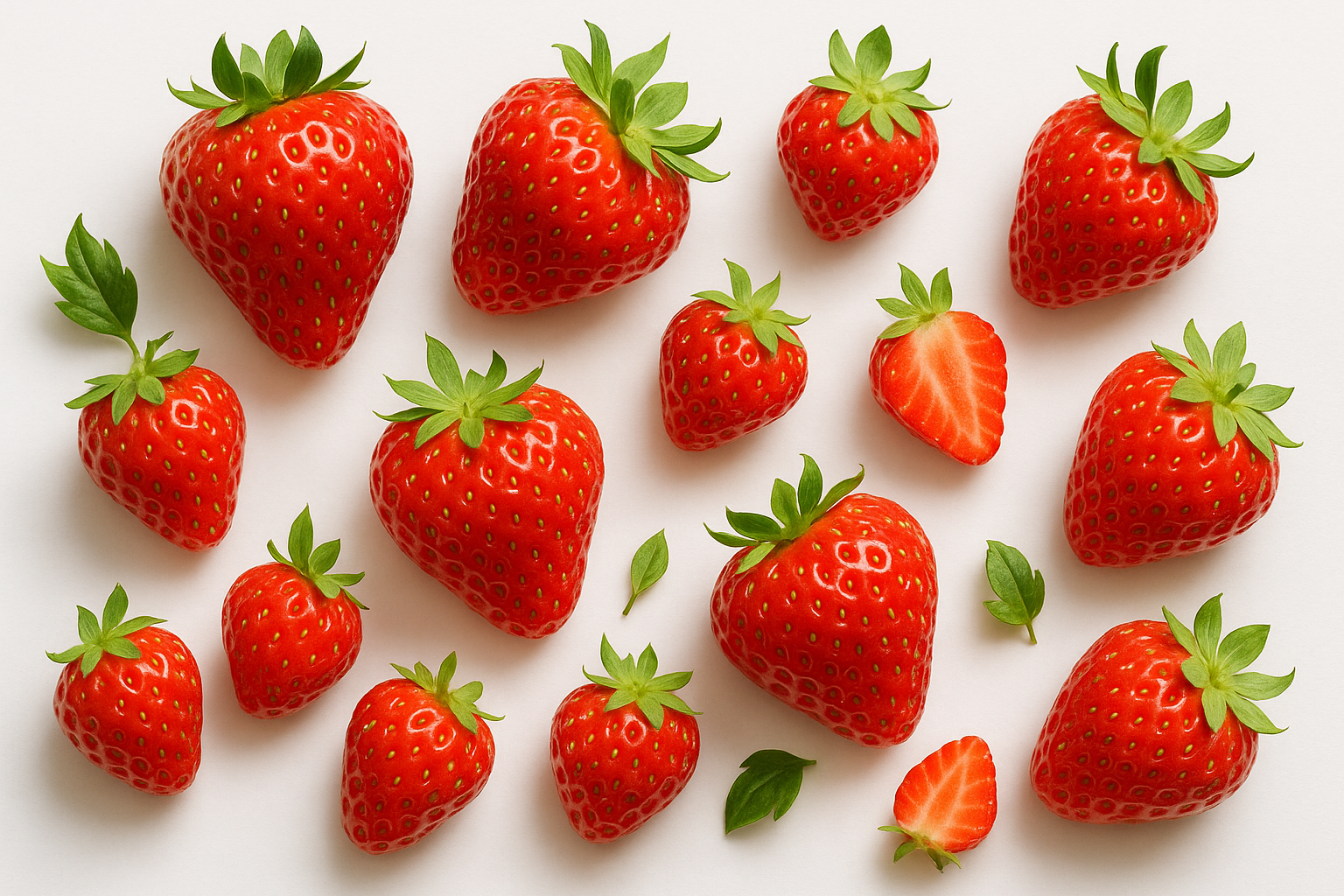 some strawberries